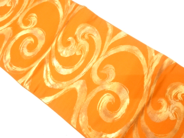 JAPANESE FUKURO OBI / WOVEN ARABESQUE